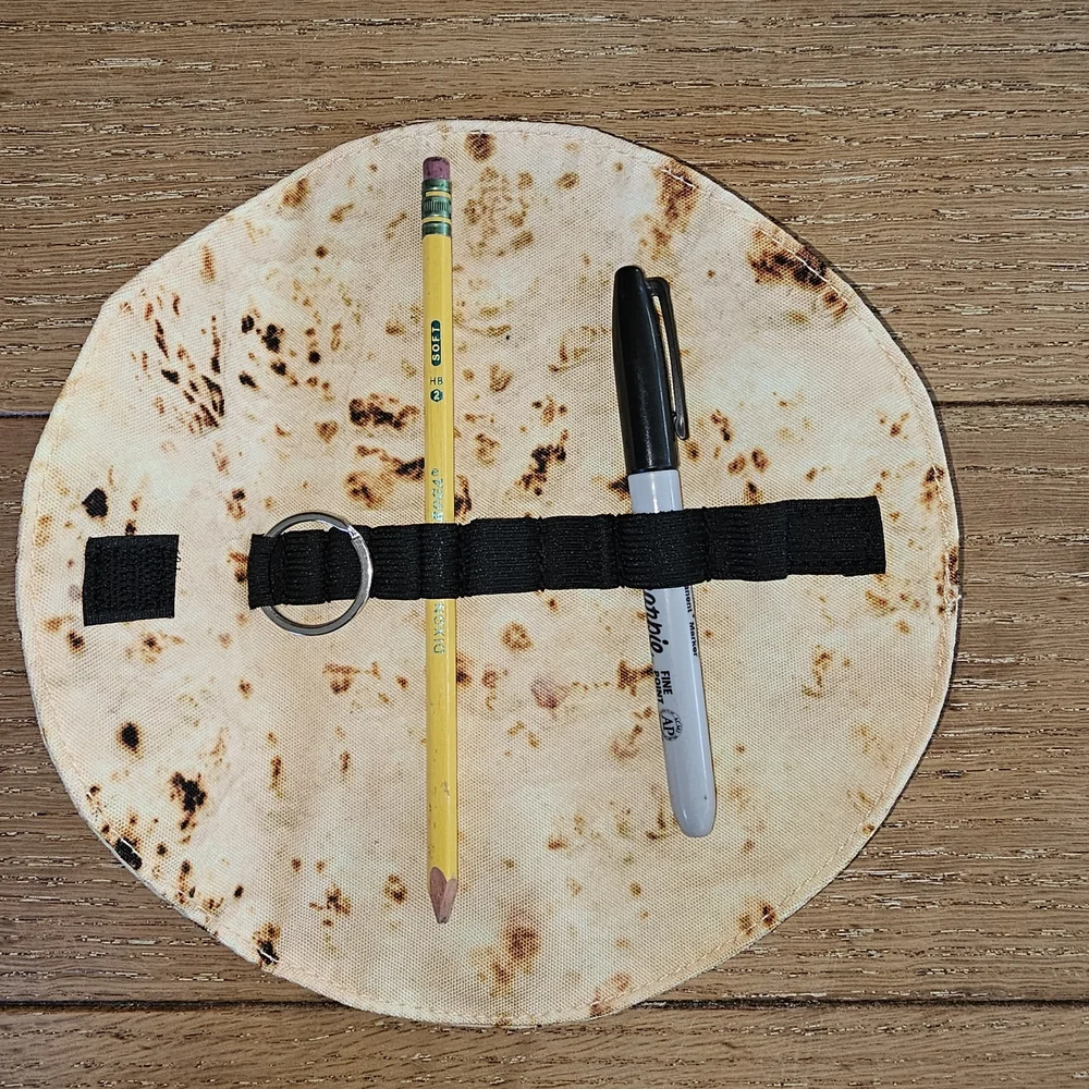 Tortilla Themed Kids Pen Organizer